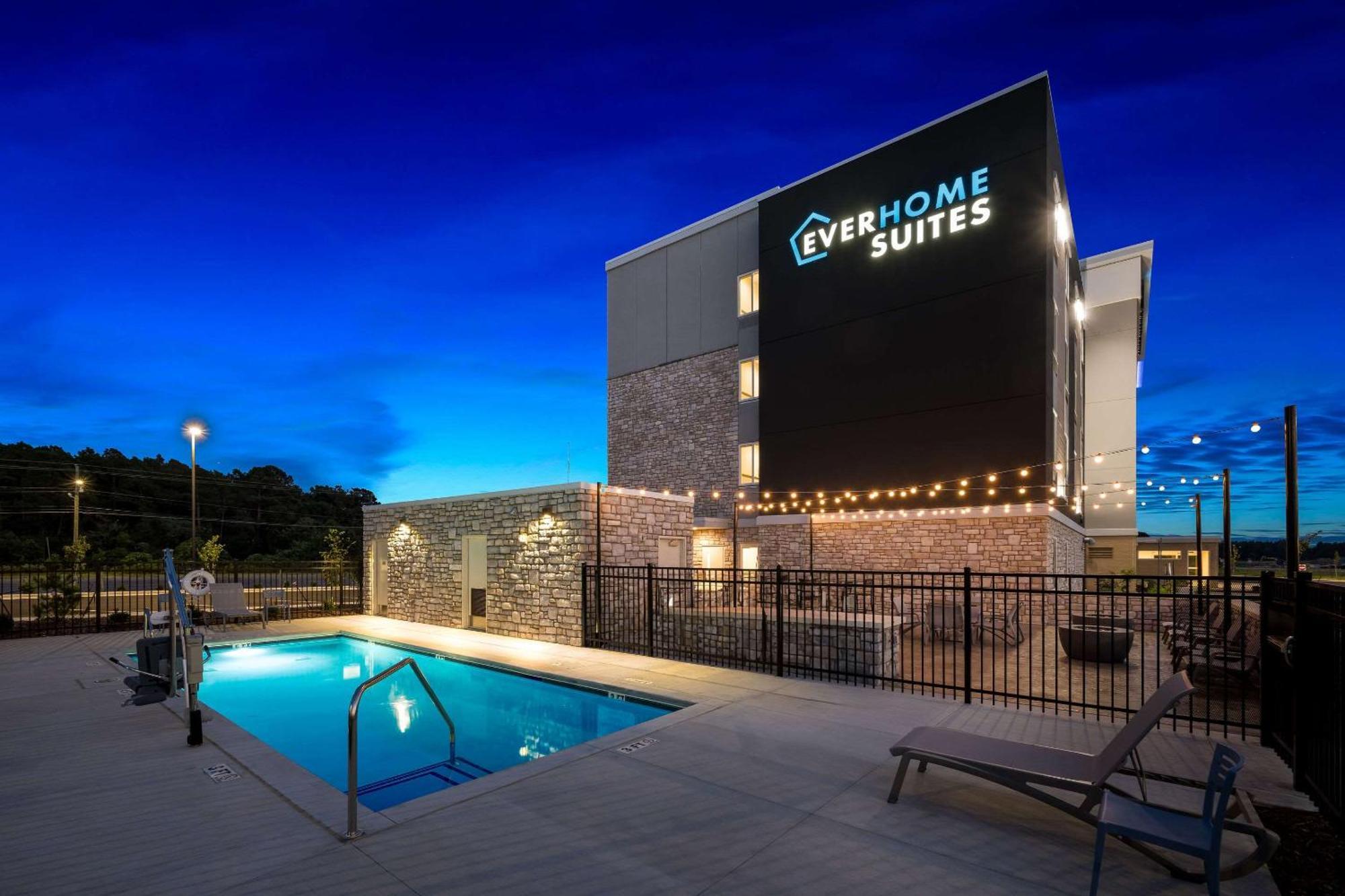 Everhome Suites Fayetteville Near Fort Bragg Exterior foto